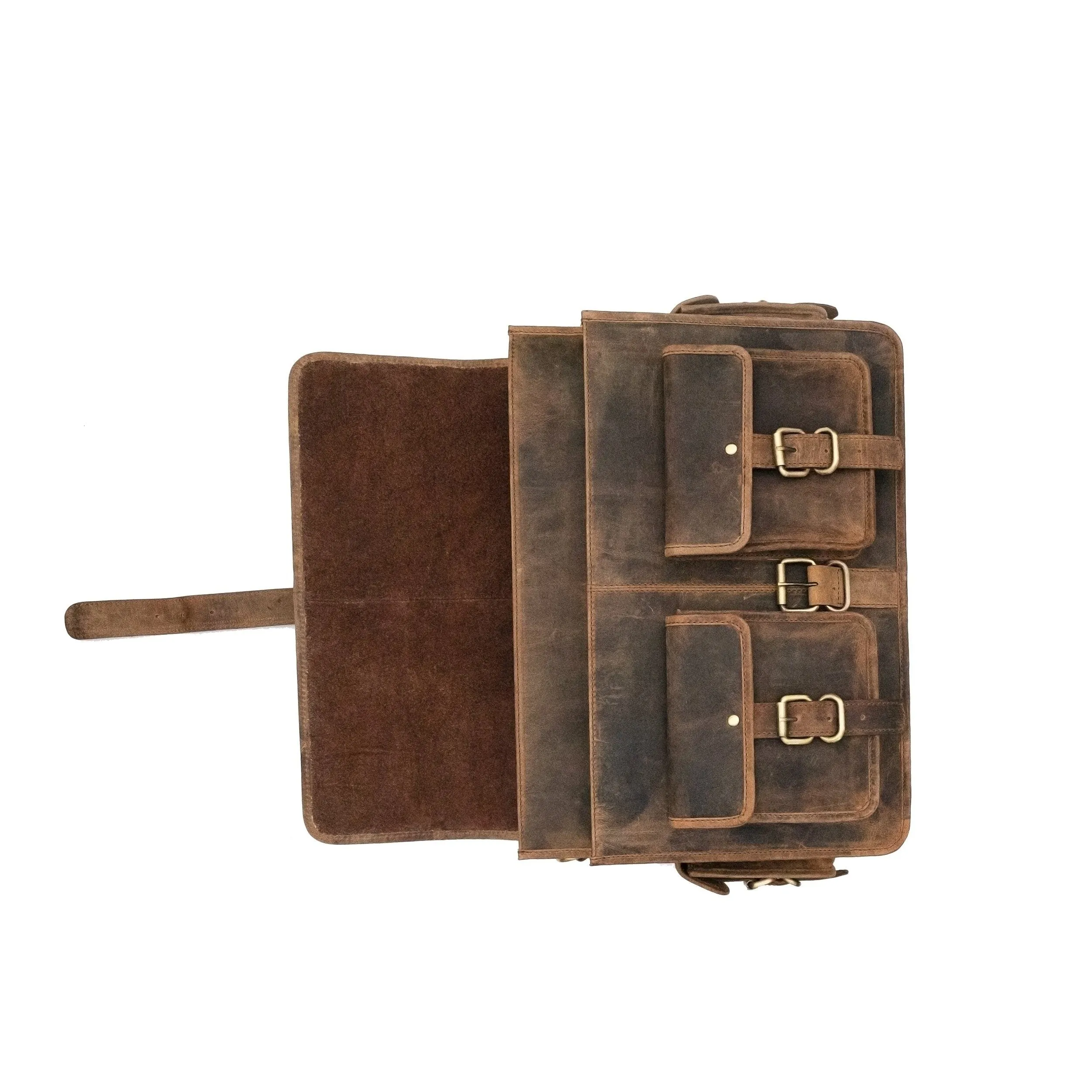 Leather Messenger Bag - Perth
