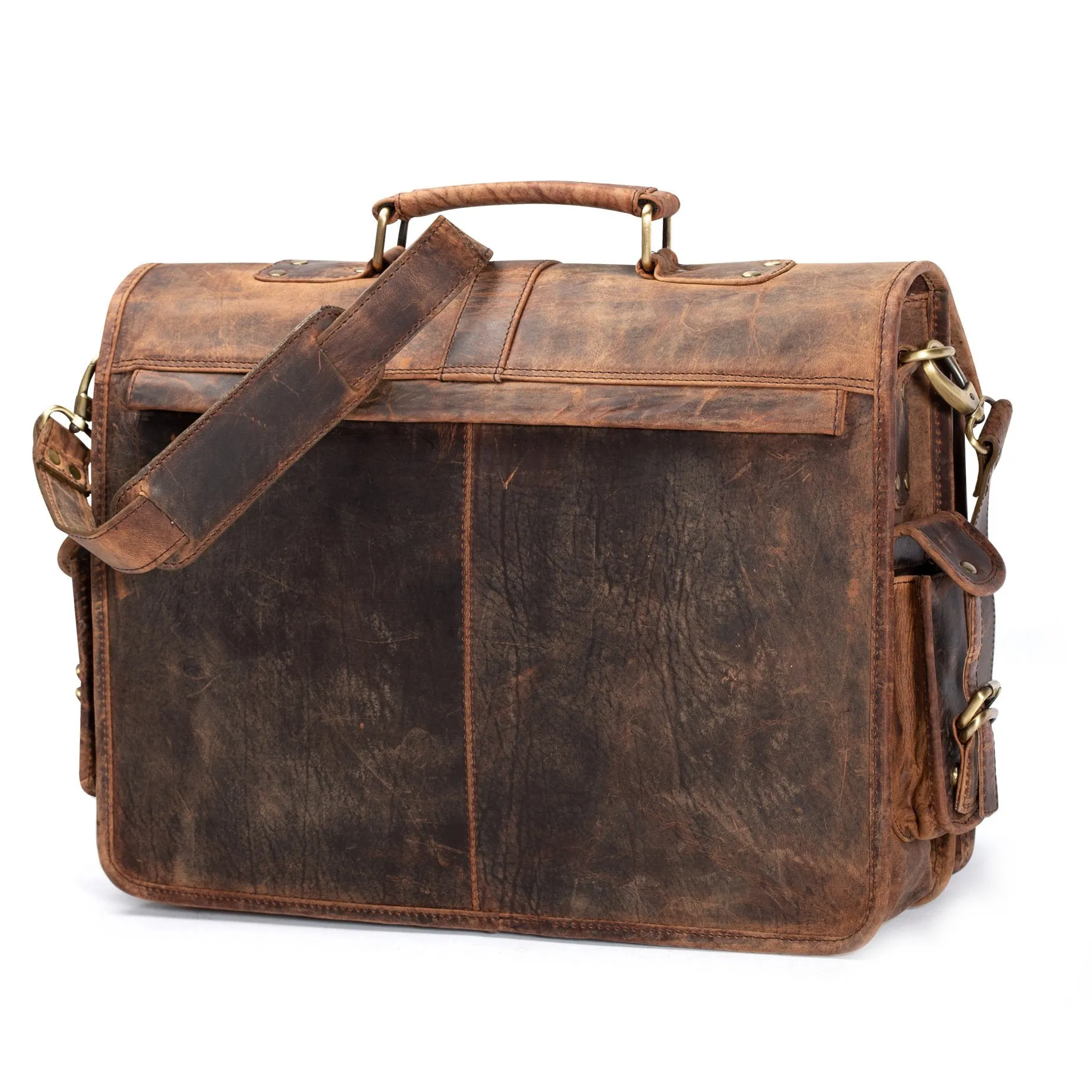 Leather Messenger Bag - Perth