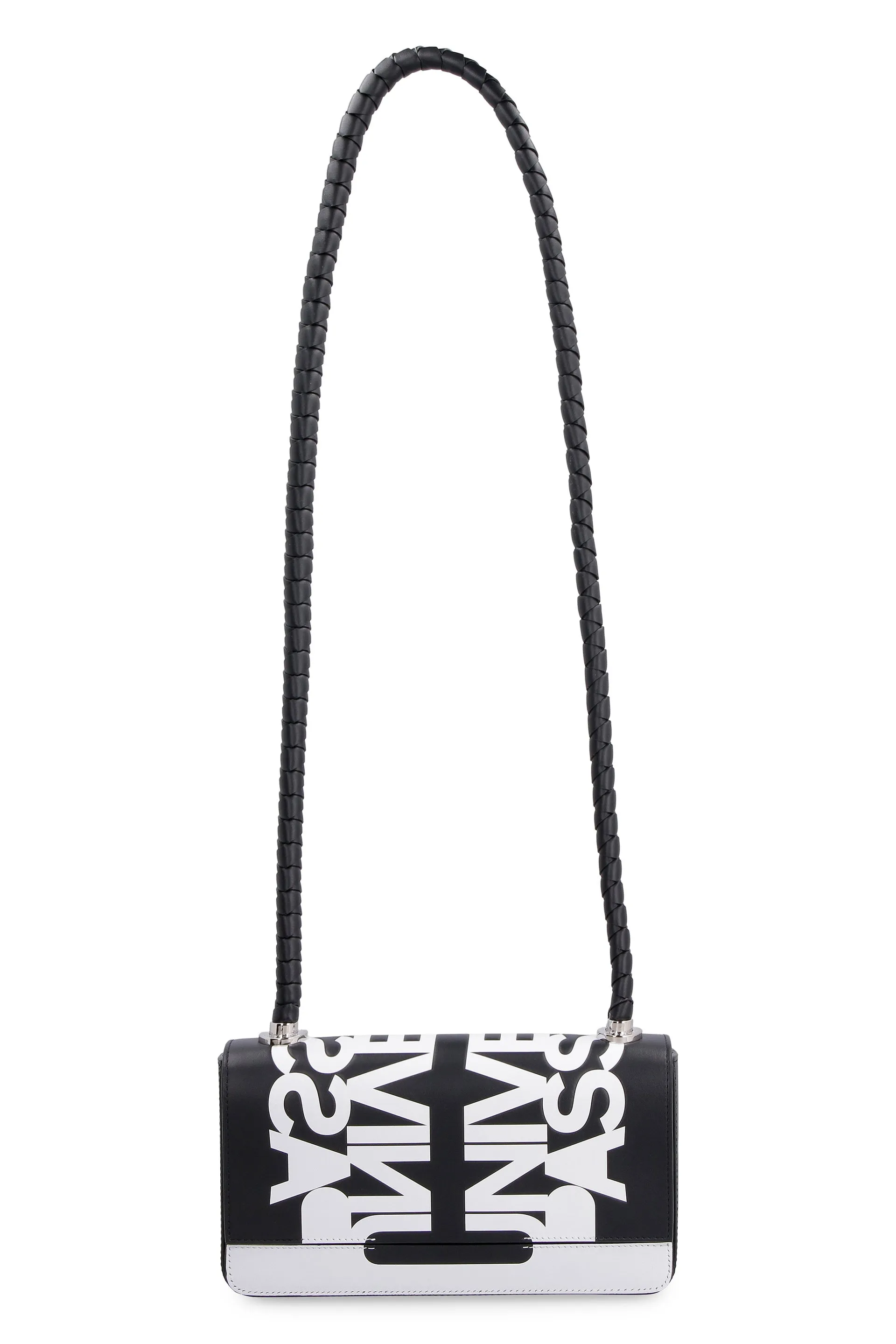 Leather messenger bag