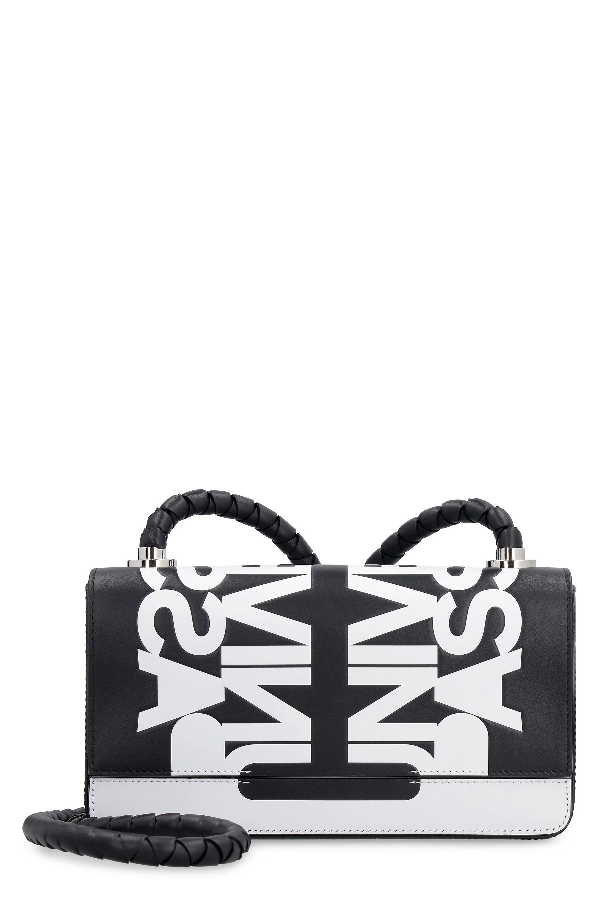 Leather messenger bag