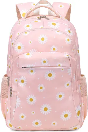 LEDAOU School Backpack Teen Kids Boys Girls Backpacks Teens Bookbag Casual Daypack School Bag