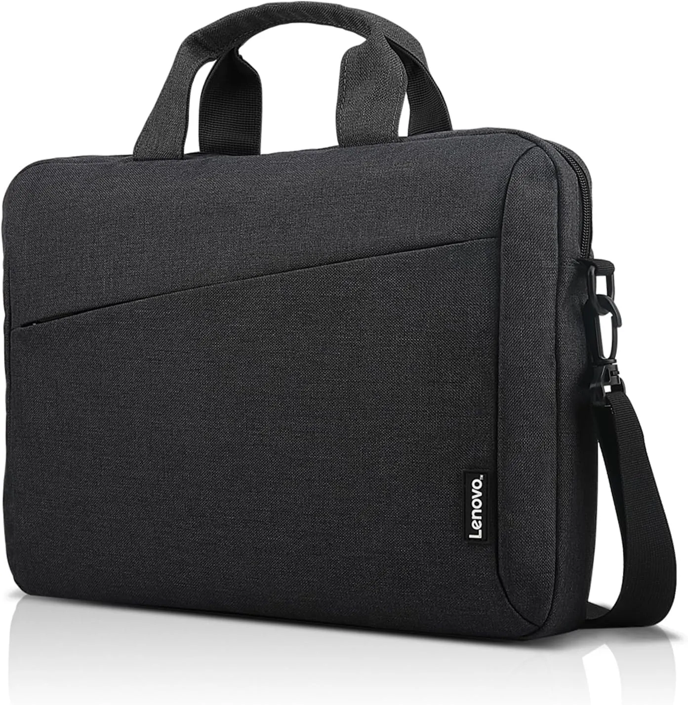 Lenovo 600 Bluetooth Silent Mouse, Blue Optical Sensor, Adjustable DPI, 4 Button, Microsoft Swift Pair, Windows, Chrome, GY50X88832, Gray & Laptop Bag T210, Messenger Shoulder Bag for Laptop or Tablet