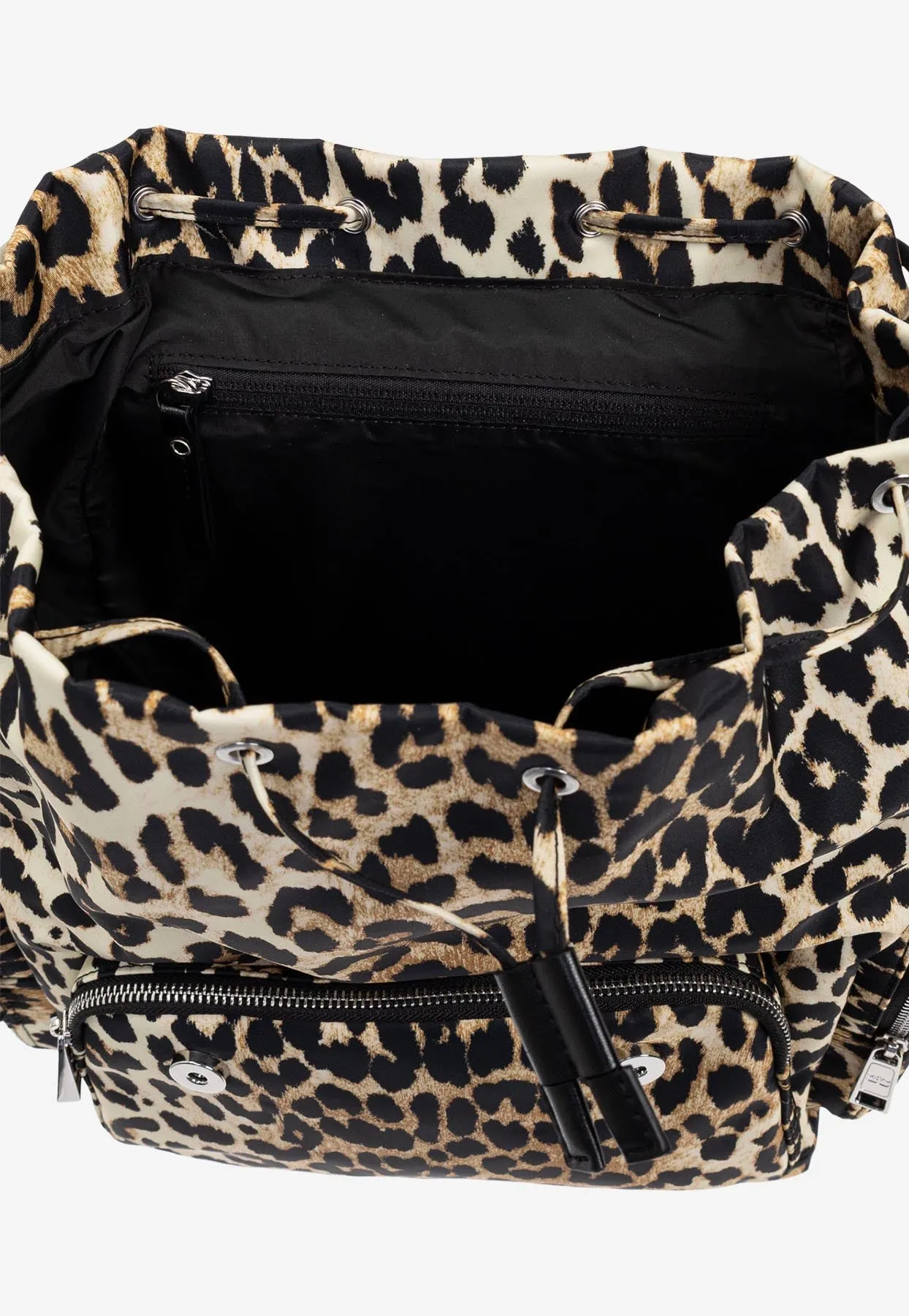 Leopard Print Bucky Backpack
