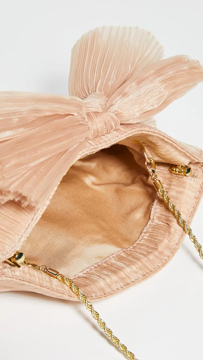 Loeffler Randall Women's Rayne Pleated Frame Clutch with Bow