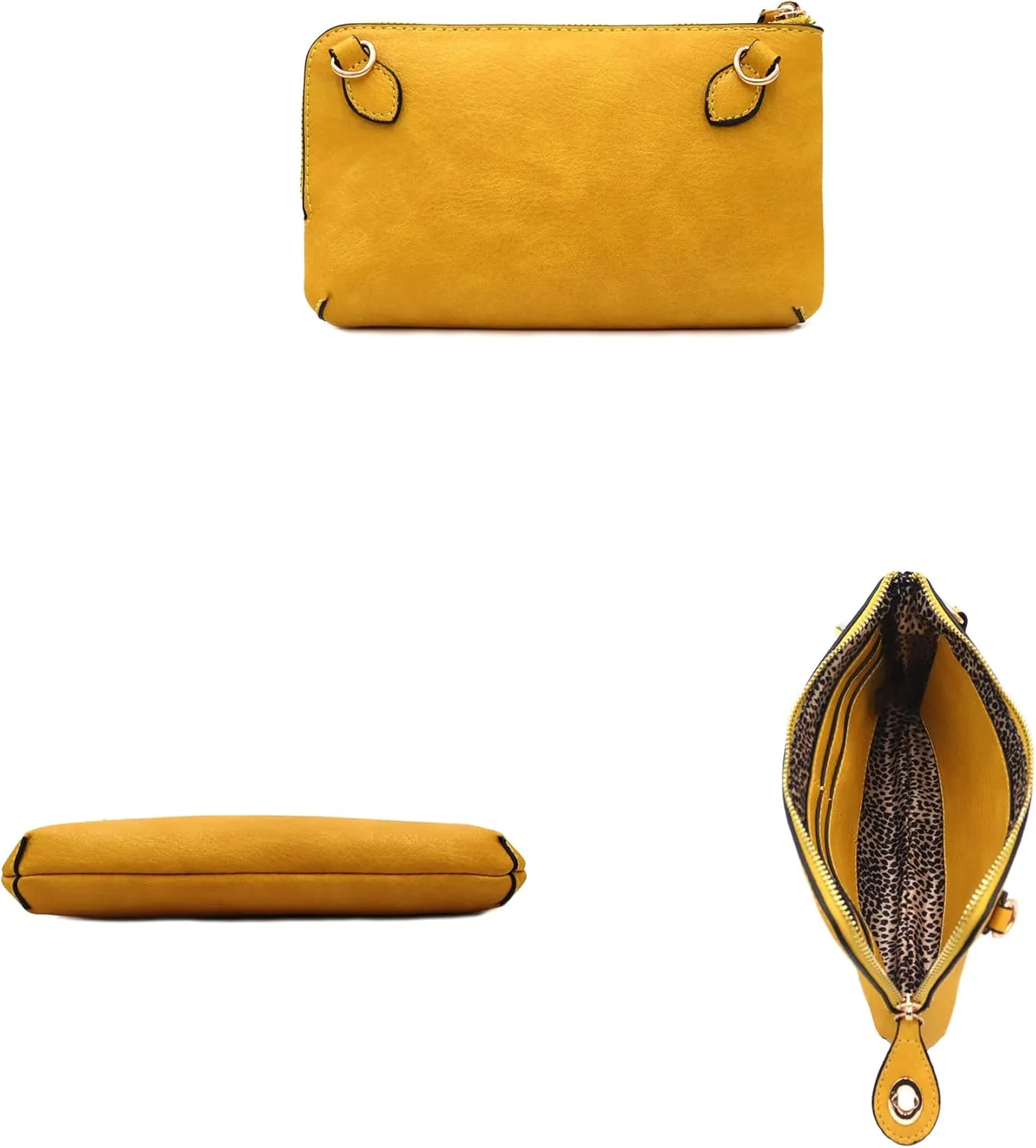 LOVESOME Women's Small Crossbody Bag Wristlet Clutch