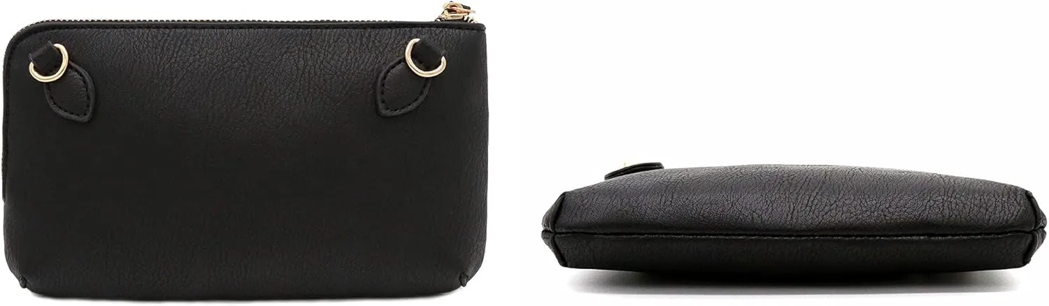 LOVESOME Women's Small Crossbody Bag Wristlet Clutch