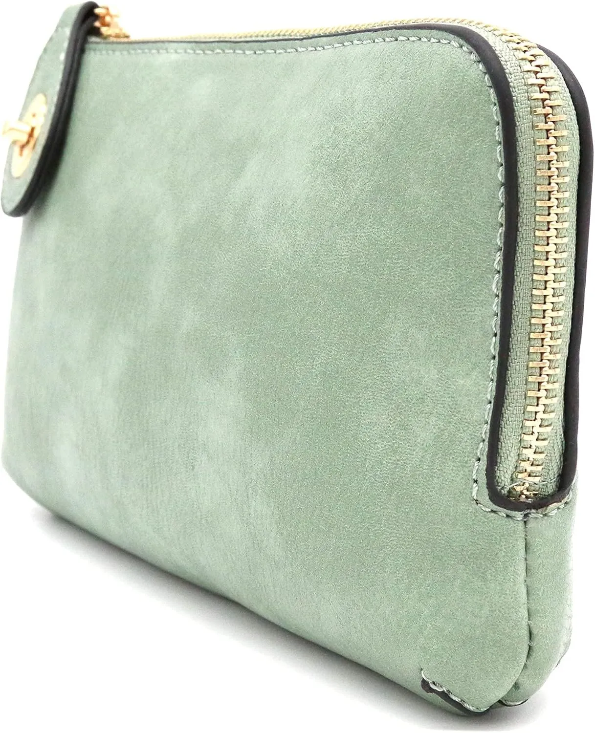 LOVESOME Women's Small Crossbody Bag Wristlet Clutch