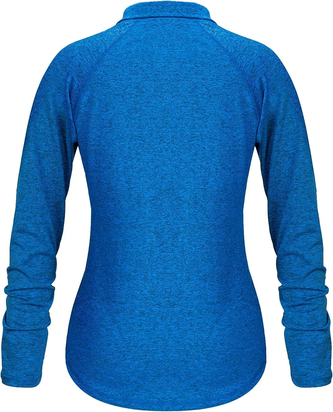 LURANEE Womens UPF 50  Long Sleeve 1/4 Zip Pullover Athletic Hiking Running Workout Tops