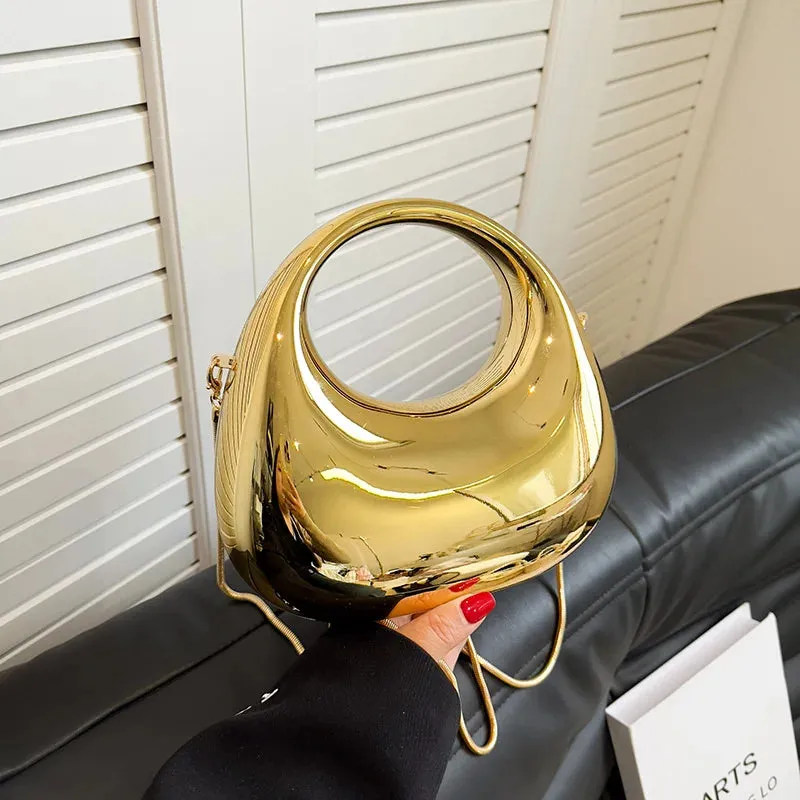 Luxe Orbit Clutch - Golden Gala Edition