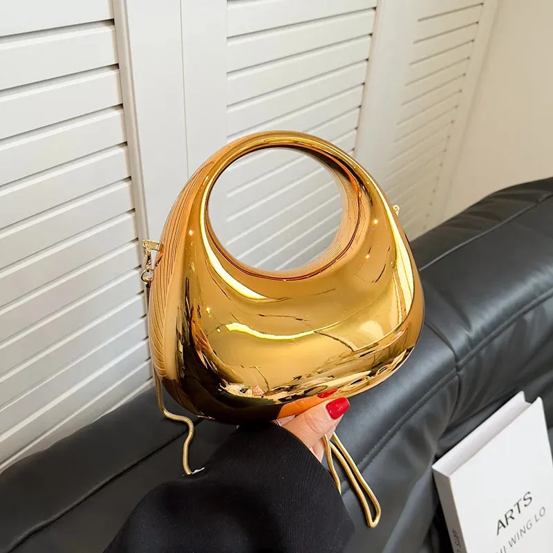 Luxe Orbit Clutch - Golden Gala Edition