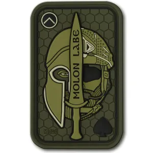 M-Tac Morale Patches Nordic Invasion - PVC 3D Military Tactical Patch Viking - Til Valhall (Olive)