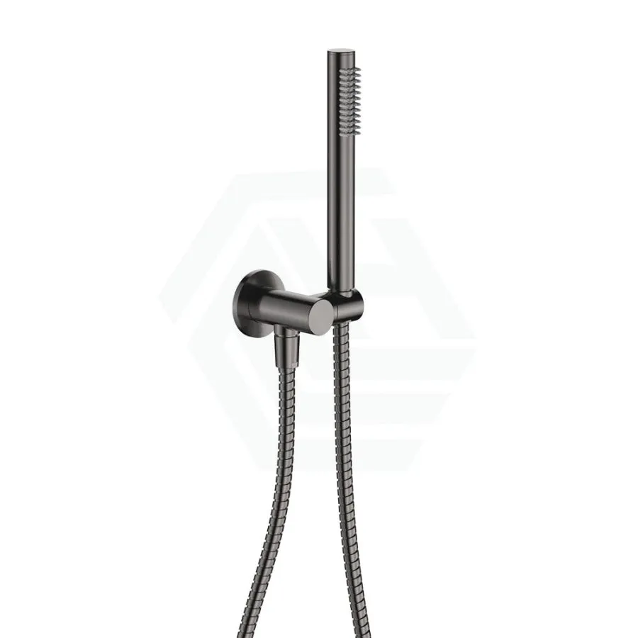 M#1(Gunmetal Grey) Fienza Isabella Gun Metal Hand Shower with Round Plate