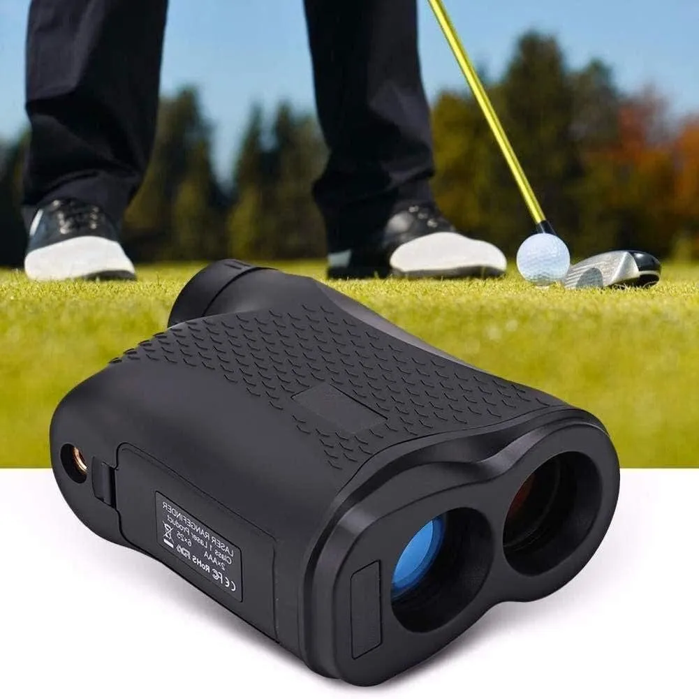 MaGiLL Range Finder with Binoculars Handheld Outdoor Golf Power Engineering Measuring Tool Suitable Gift for Golfers 600M Distance Detection