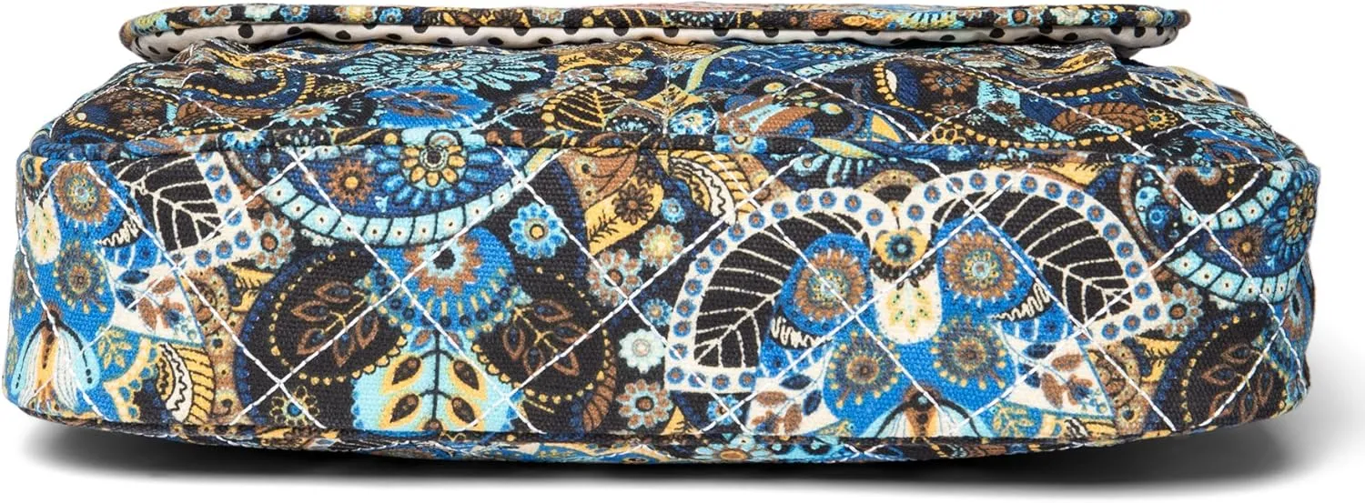 Malirona Women 's Durable Floral Crossbody Bag Canvas Messenger Handbag Multi Pocket Travel Satchel Purse
