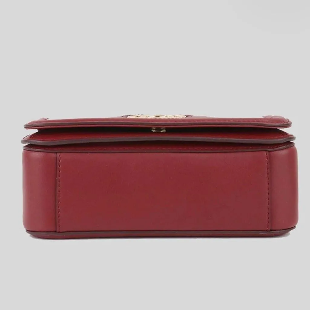 Marc Jacobs H900L01RE21 Women's Full Flap Logo Shoulder Bag