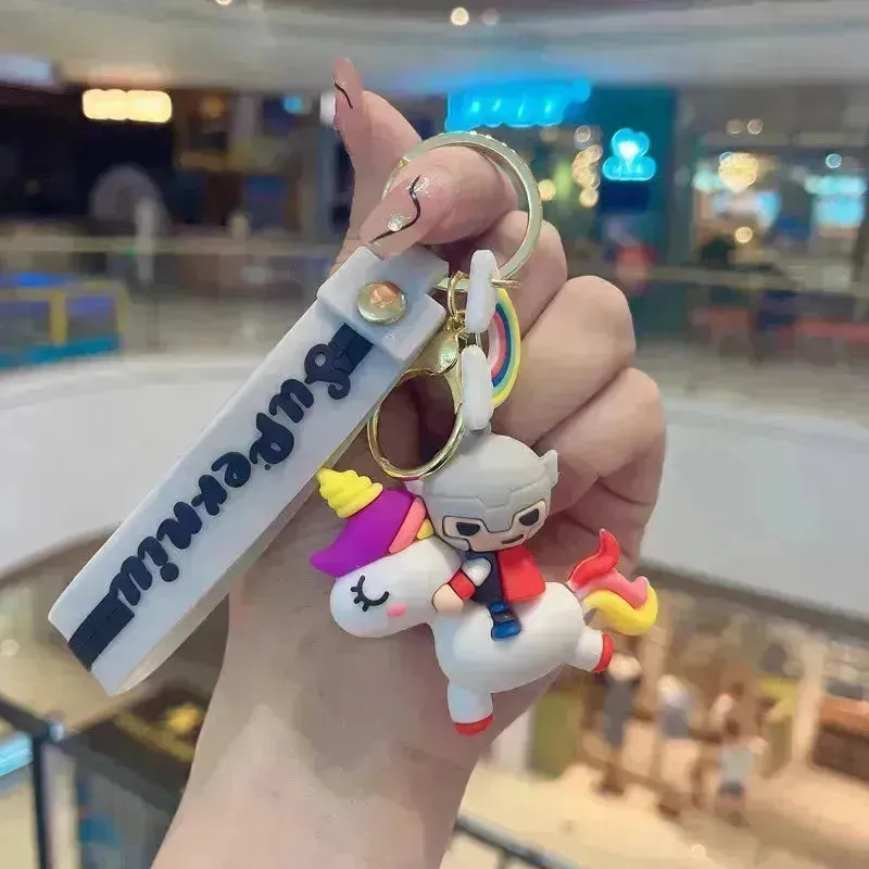 Marvel Avengers Unicorn 3D Keychain