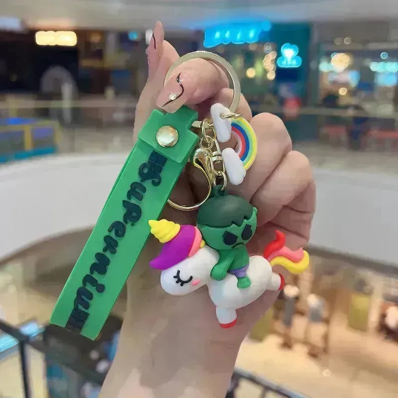 Marvel Avengers Unicorn 3D Keychain