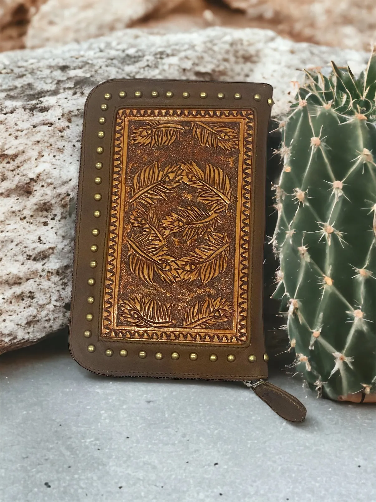 Mayura Wallet - Chocolate Brown