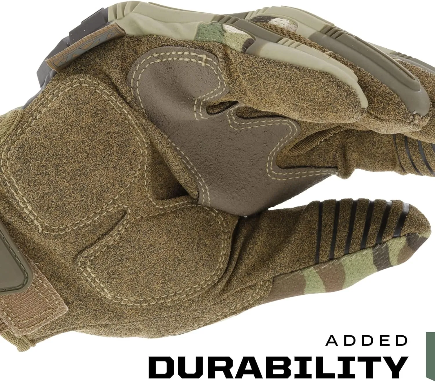 Mechanix Wear: M-Pact Tactical Gloves with Secure Fit, Touchscreen Capable Safety Gloves for Men, Work Gloves with Impact Protection and Vibration Absorption (Camouflage - MultiCam, Medium)