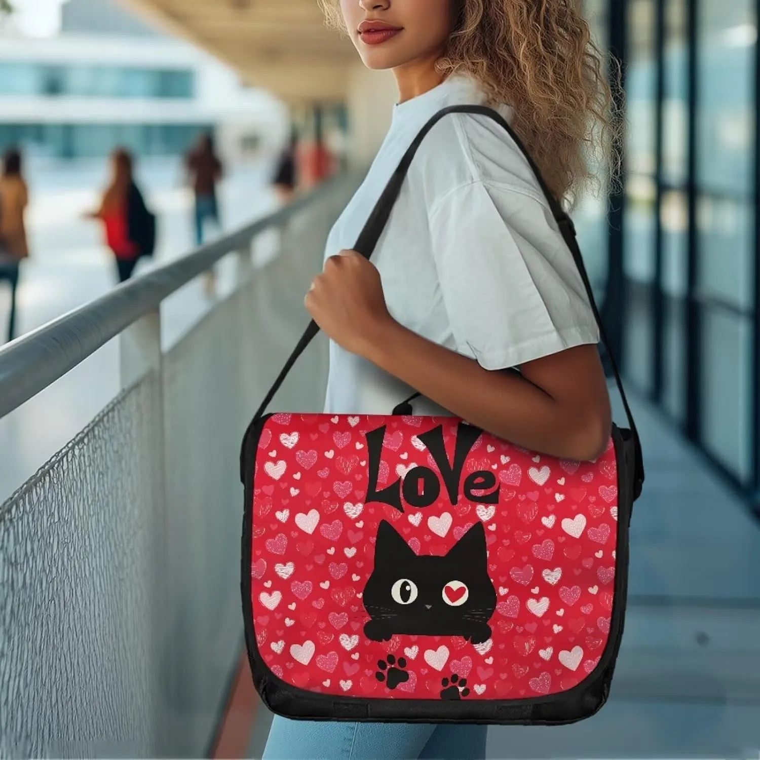 Medium Crossbody Bag with Flap Top with Adjustable Strap For Daily Use