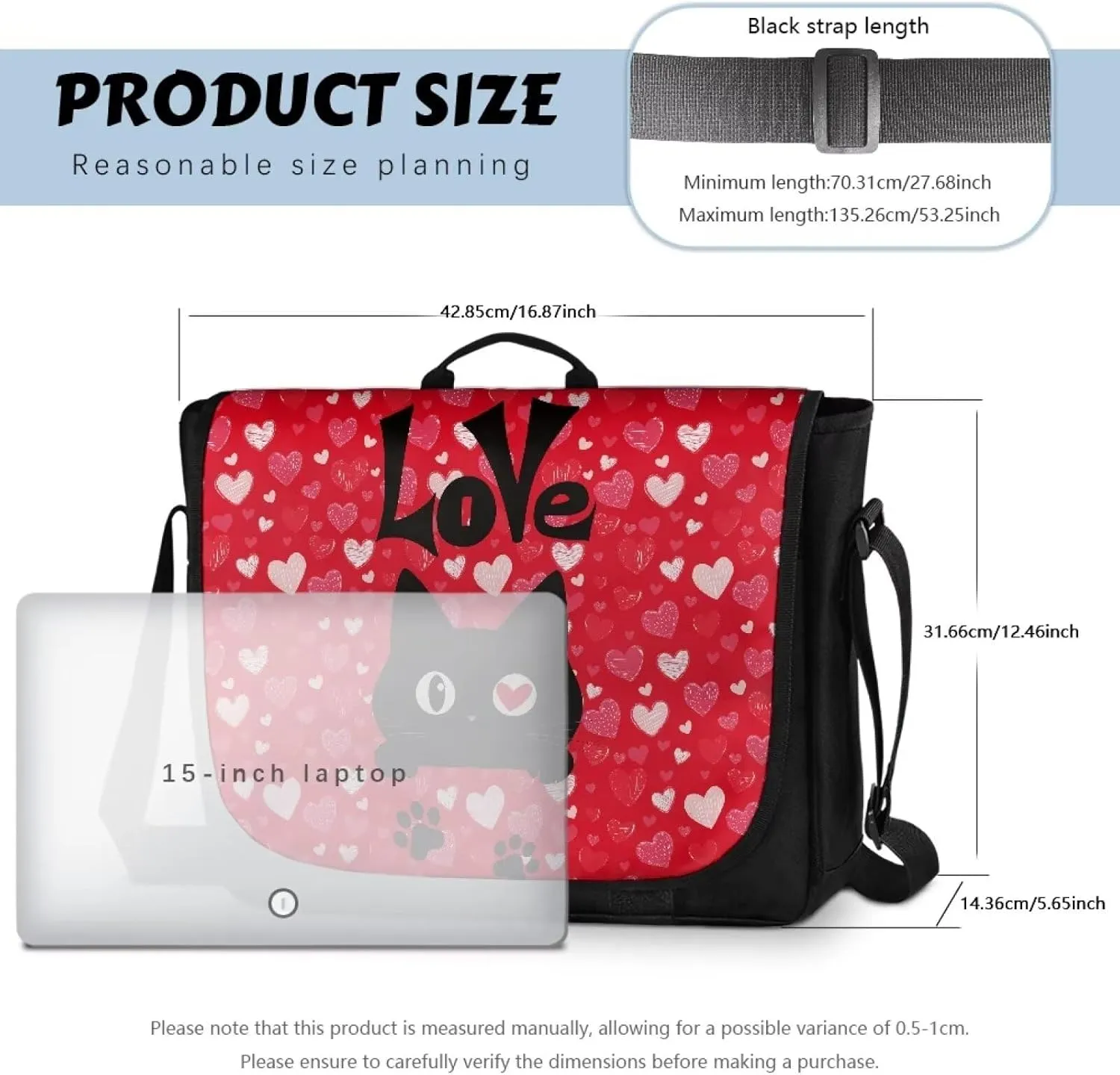 Medium Crossbody Bag with Flap Top with Adjustable Strap For Daily Use