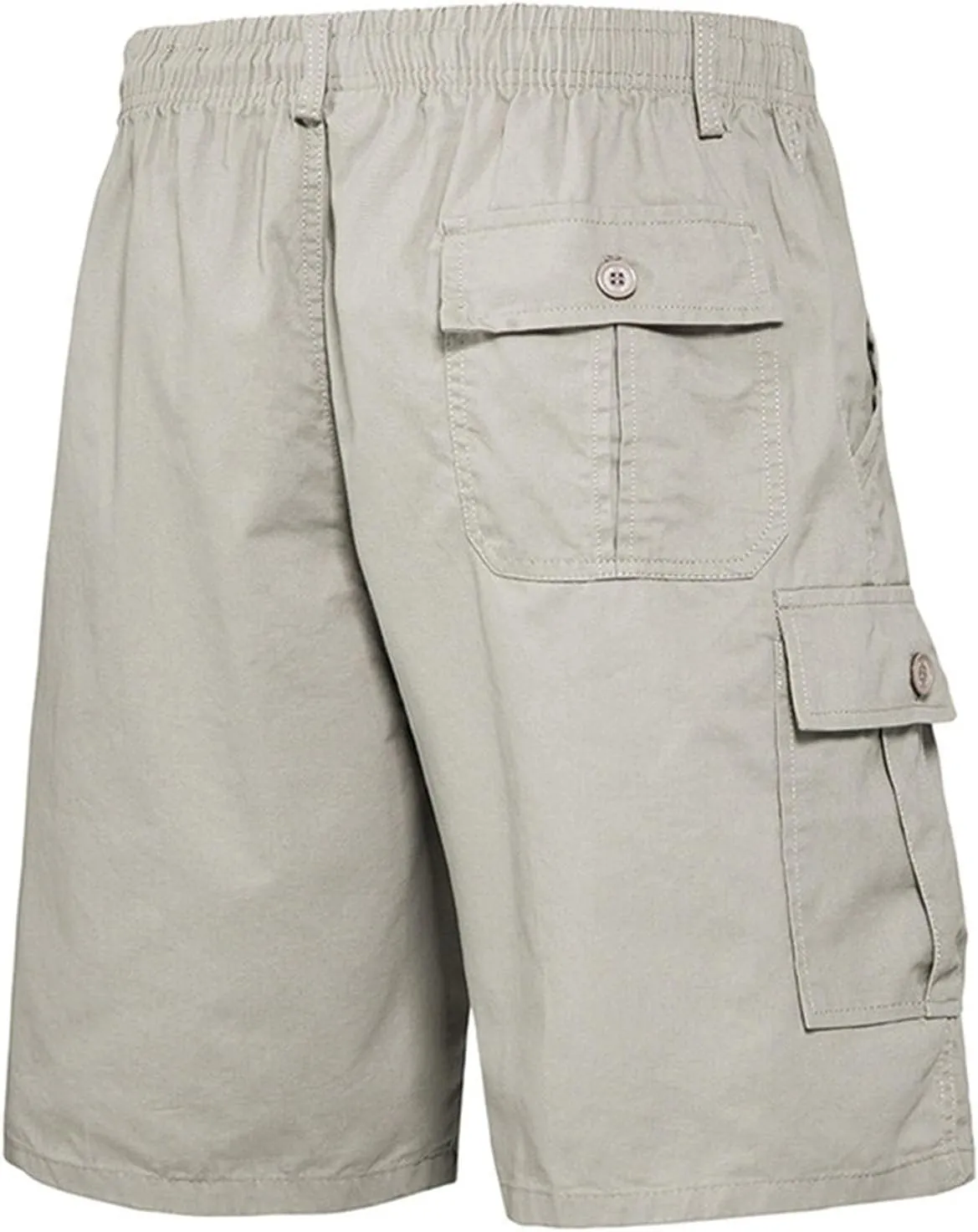 Men Cargo Shorts Outdoor Utility Workwear Heavy Duty Fabric Relaxed Fit Big and Tall Summer Lounge Shorts