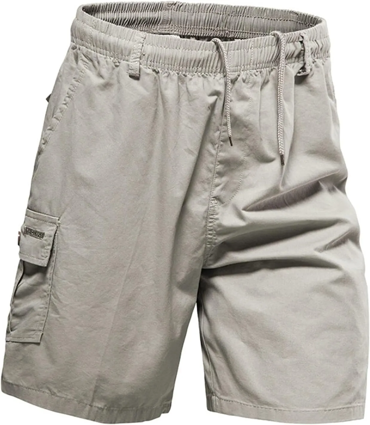 Men Cargo Shorts Outdoor Utility Workwear Heavy Duty Fabric Relaxed Fit Big and Tall Summer Lounge Shorts