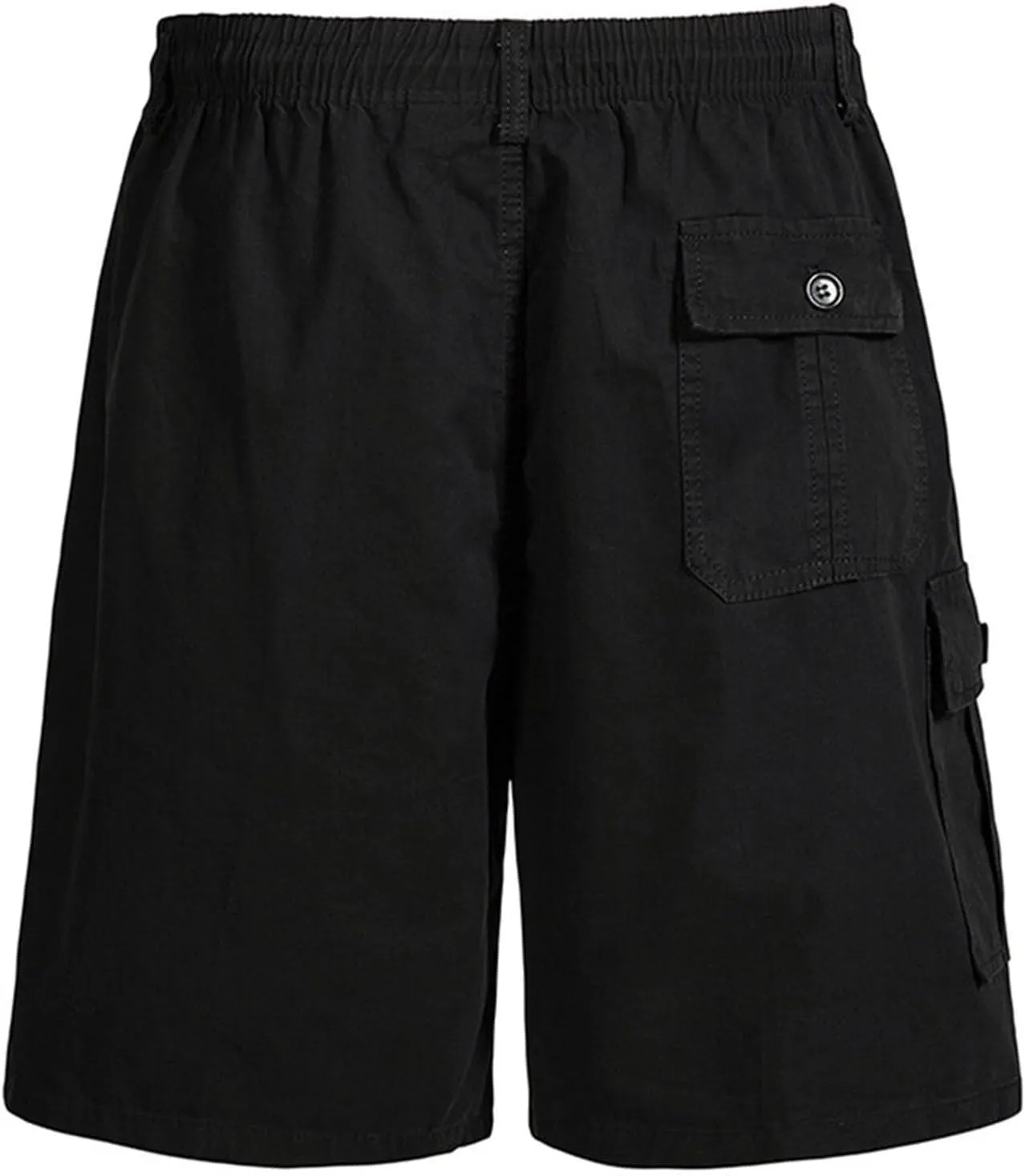 Men Cargo Shorts Outdoor Utility Workwear Heavy Duty Fabric Relaxed Fit Big and Tall Summer Lounge Shorts