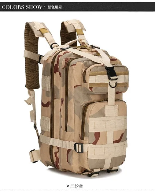 Men Military Tactical Backpack