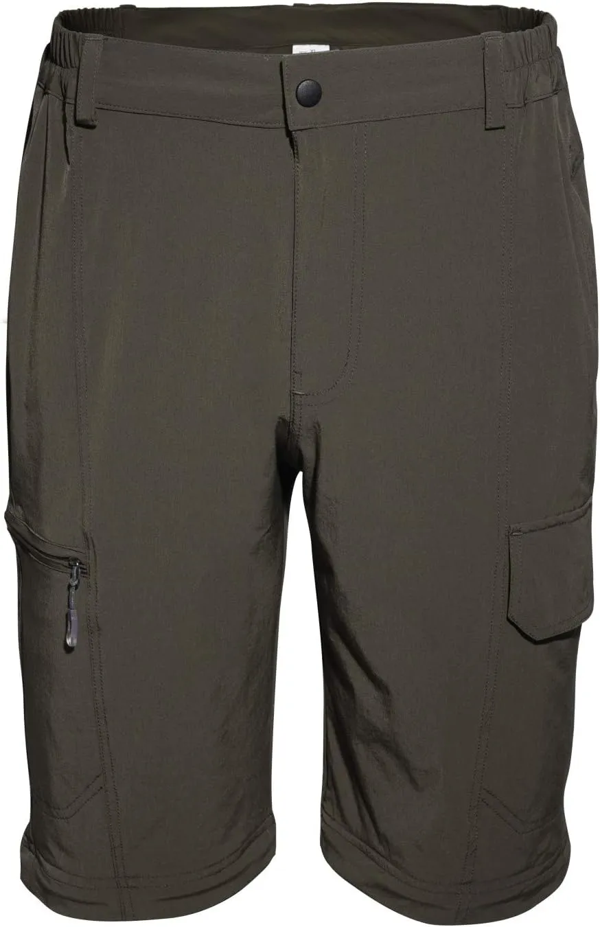 Men Outdoor Quick Dry Lightweight Waterproof Hiking Pants with Belt