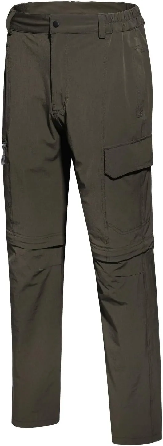Men Outdoor Quick Dry Lightweight Waterproof Hiking Pants with Belt