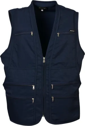 Men's 9 Pockets Work Utility Vest Military Photo Safari Travel Vest Workwear Jacket