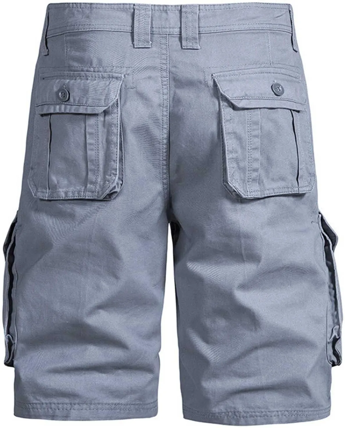 Men's Big and Tall Shorts Cargo Utility Design Stretch Fabric Heavy Duty Outdoor Casual Summer Wear