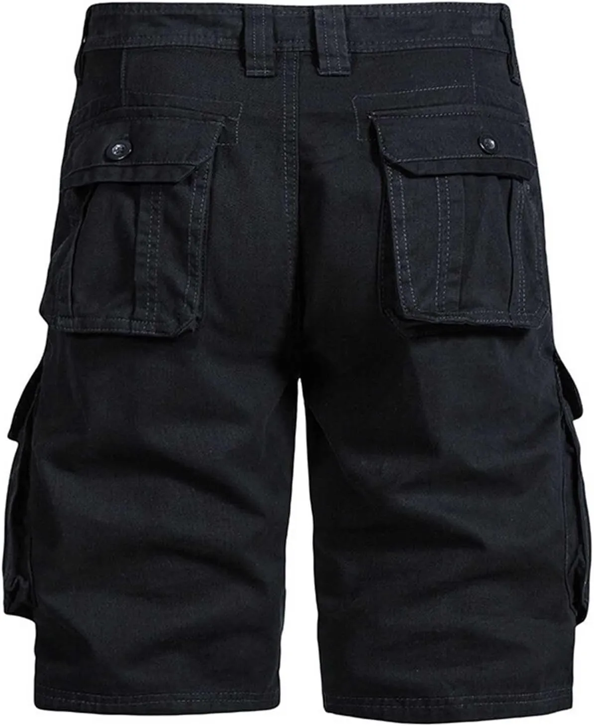 Men's Big and Tall Shorts Cargo Utility Design Stretch Fabric Heavy Duty Outdoor Casual Summer Wear