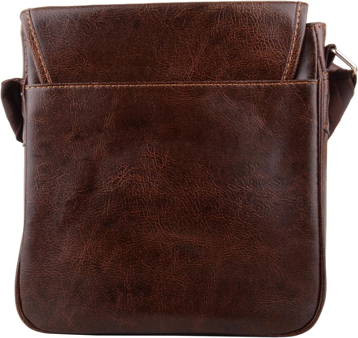 Mens Faux Leather Professional Business Smart Cross Body/Messenger/Shoulder Bag