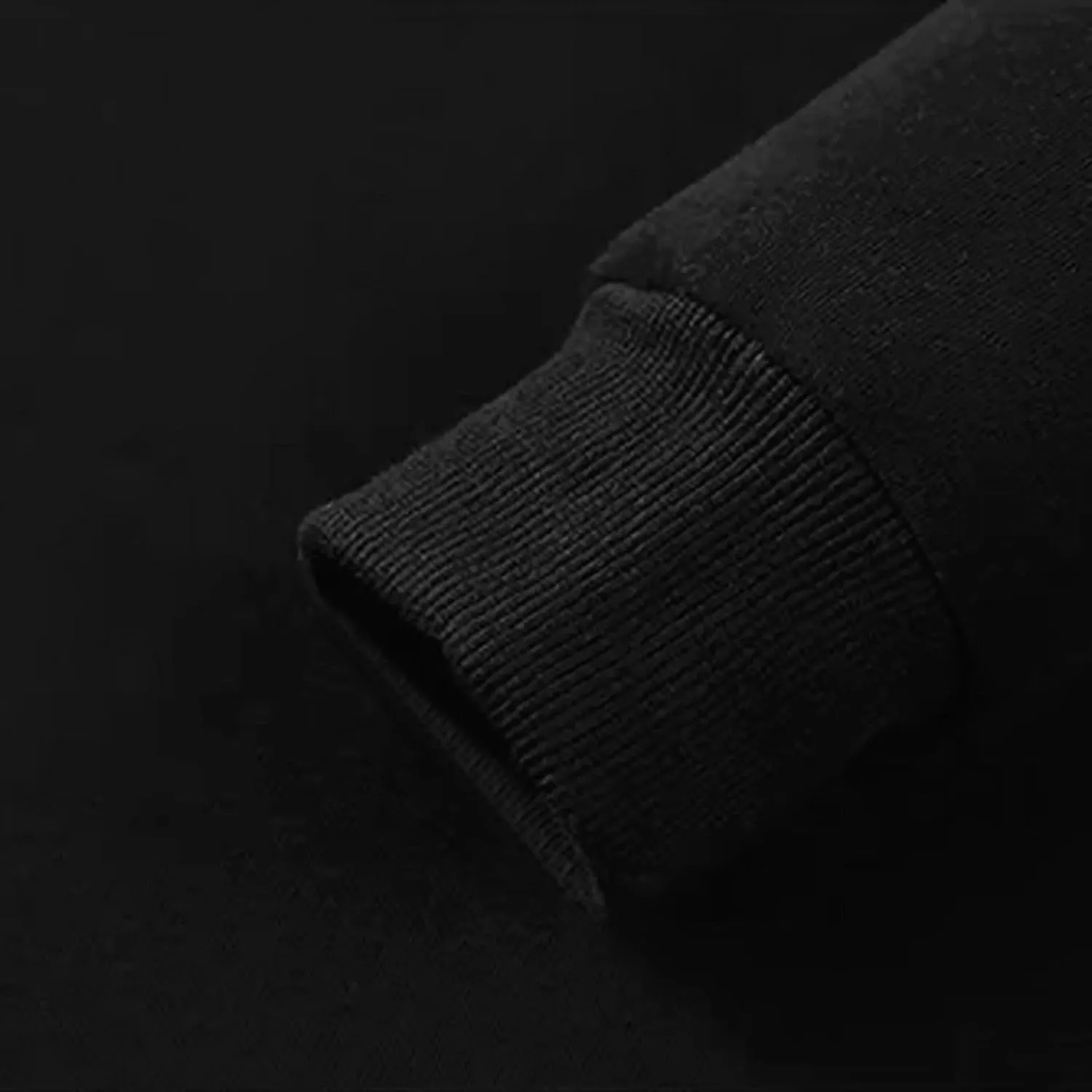 Mens Fleece Pullover Crewneck Solid Solor Basic Winter Warm Sweatshirts Long Sleeve Casual Loose Comfy Clothes 2024