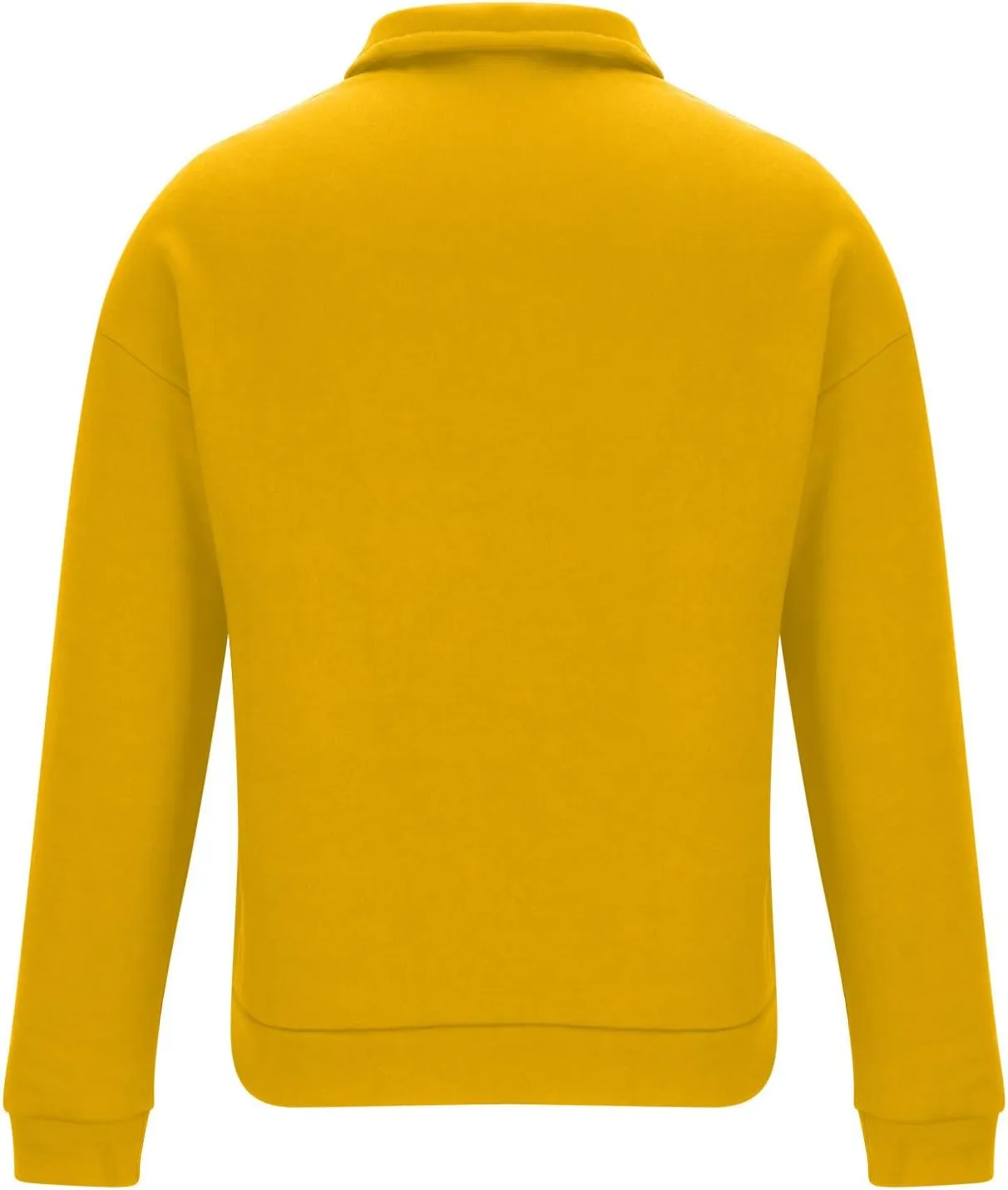 Mens Quarter Zip Pullover Sweatshirt Oversized 2024 Fall Long Sleeve T Shirt Collared Loose Casual Outdooer Pullover