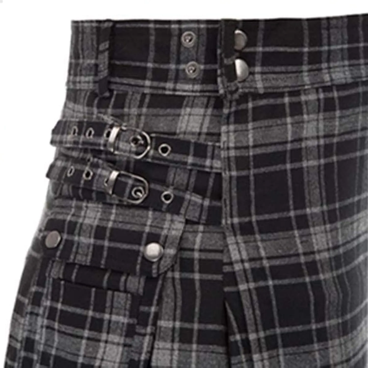 Mens Scottish Utility Kilts Gothic Pleated Skirts Pleated Skirt Kilt Available in Various Scottish Tartans Mens Kilt