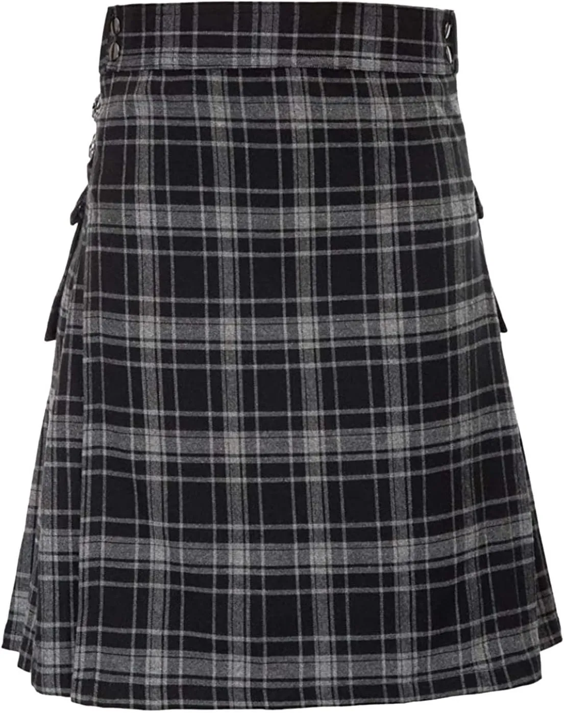 Mens Scottish Utility Kilts Gothic Pleated Skirts Pleated Skirt Kilt Available in Various Scottish Tartans Mens Kilt