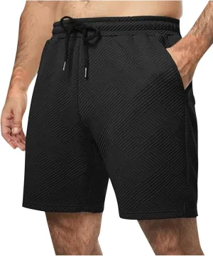 Men's Swim Trunks Quick Dry with Pockets Athletic Running Casual Elastic Breathable Activewear Beach Shorts