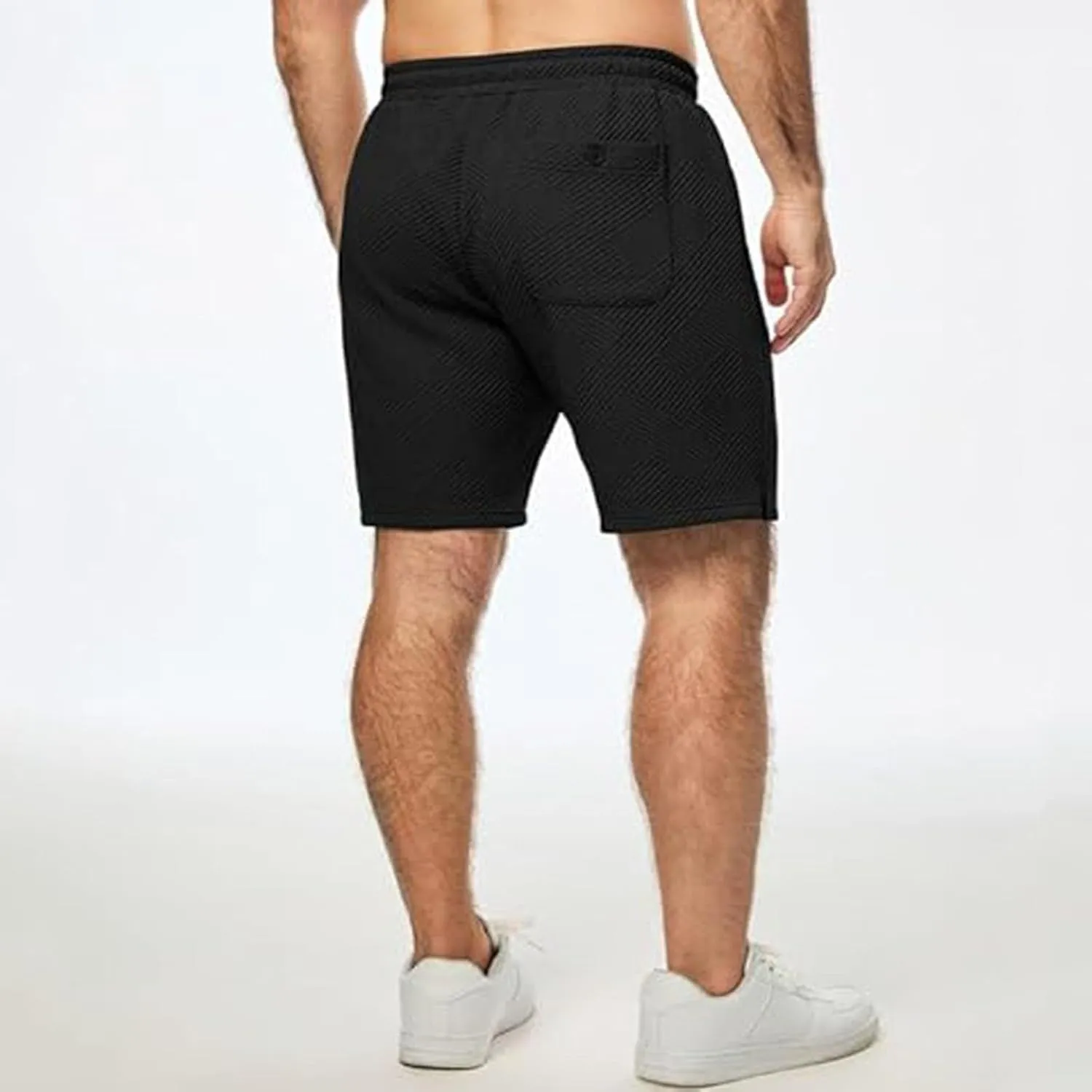 Men's Swim Trunks Quick Dry with Pockets Athletic Running Casual Elastic Breathable Activewear Beach Shorts