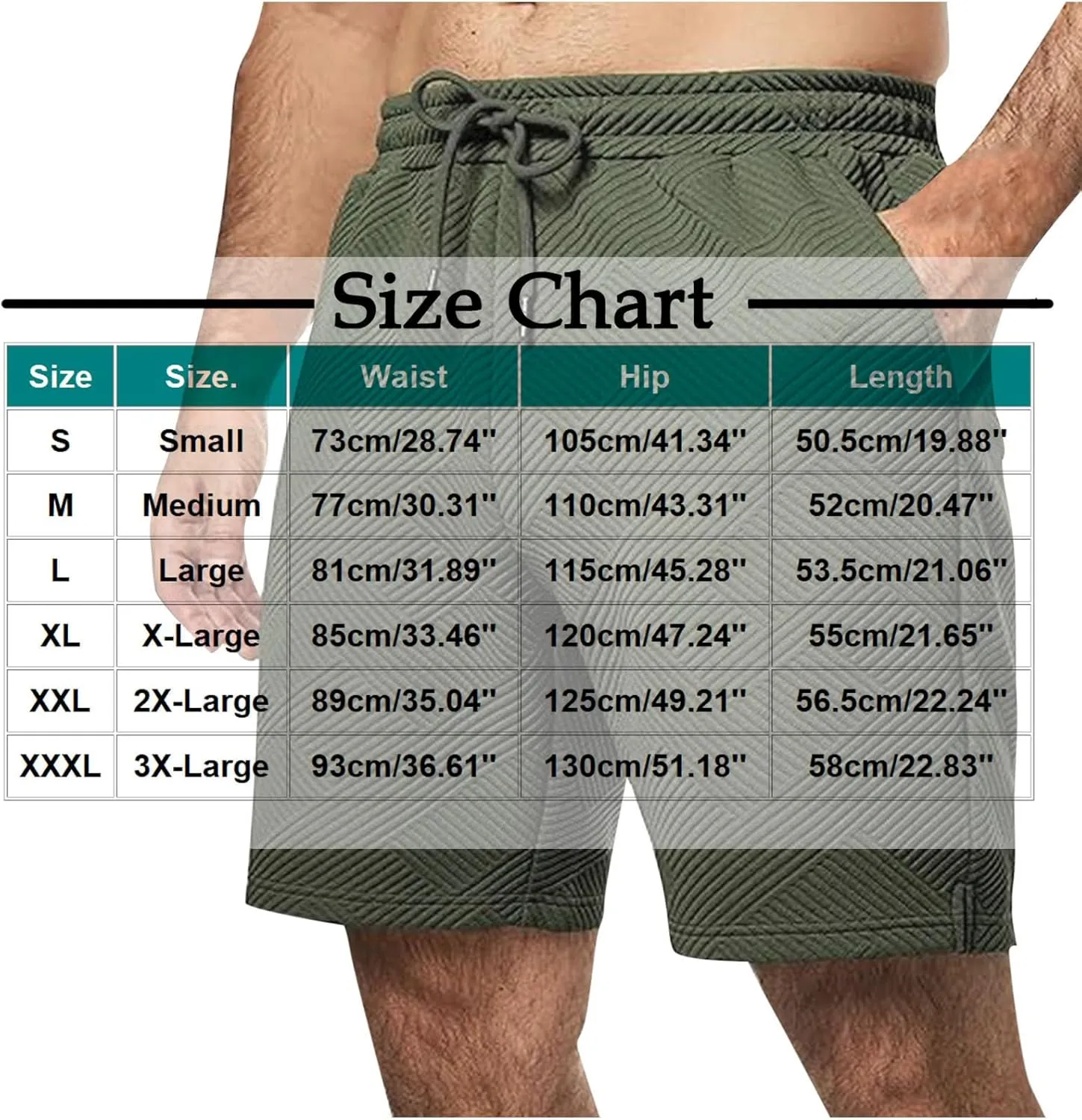 Men's Swim Trunks Quick Dry with Pockets Athletic Running Casual Elastic Breathable Activewear Beach Shorts