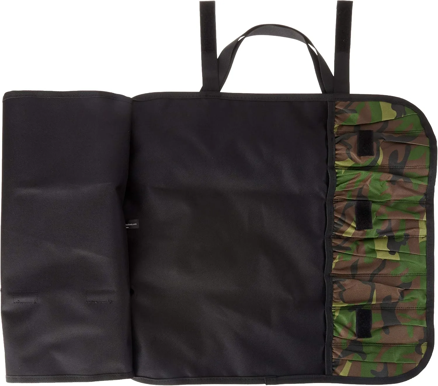 Mercer Culinary 7-Pocket Knife Roll Storage Bag, Camouflage