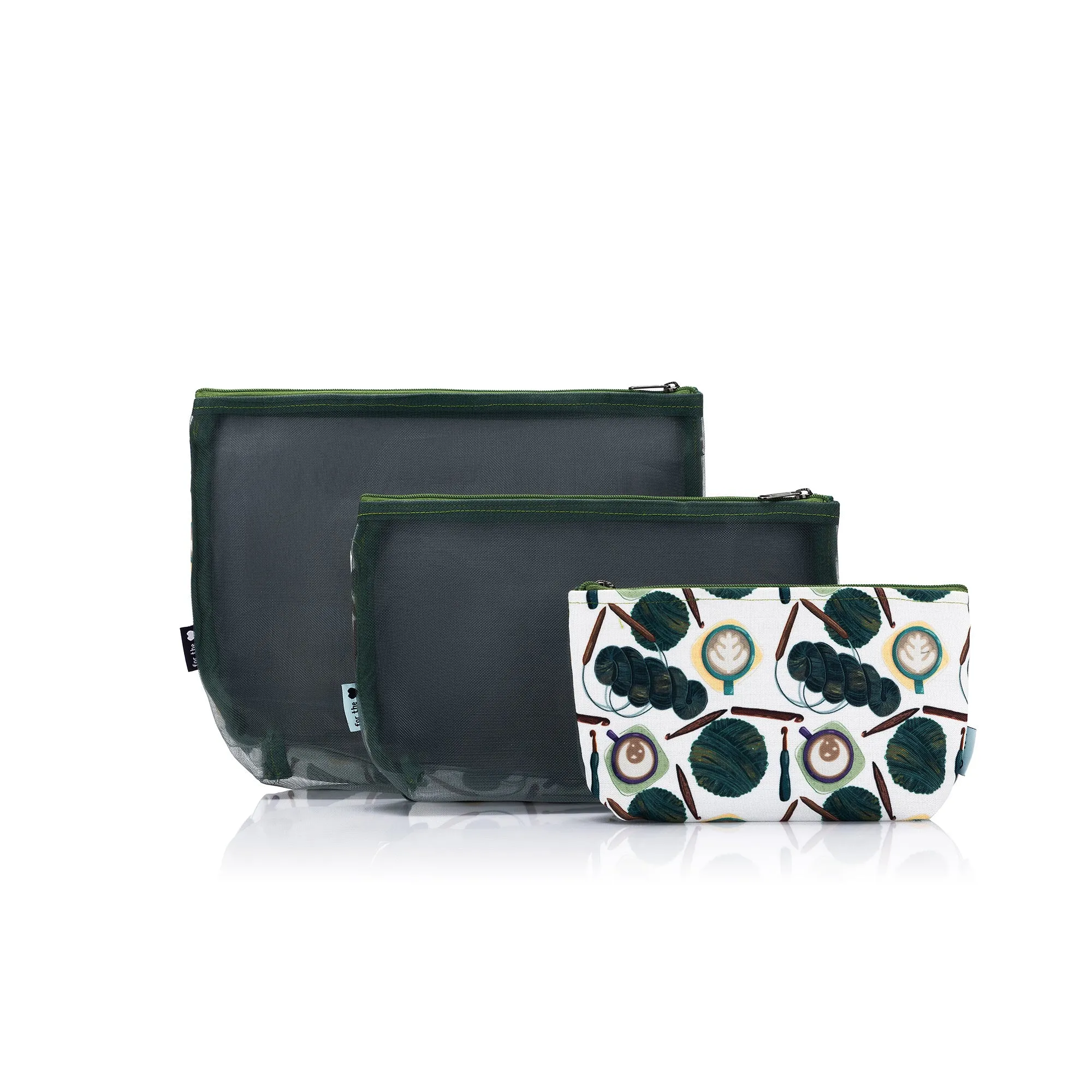 Mesh   Zip Collection | Yarn Bombing Fabric Print