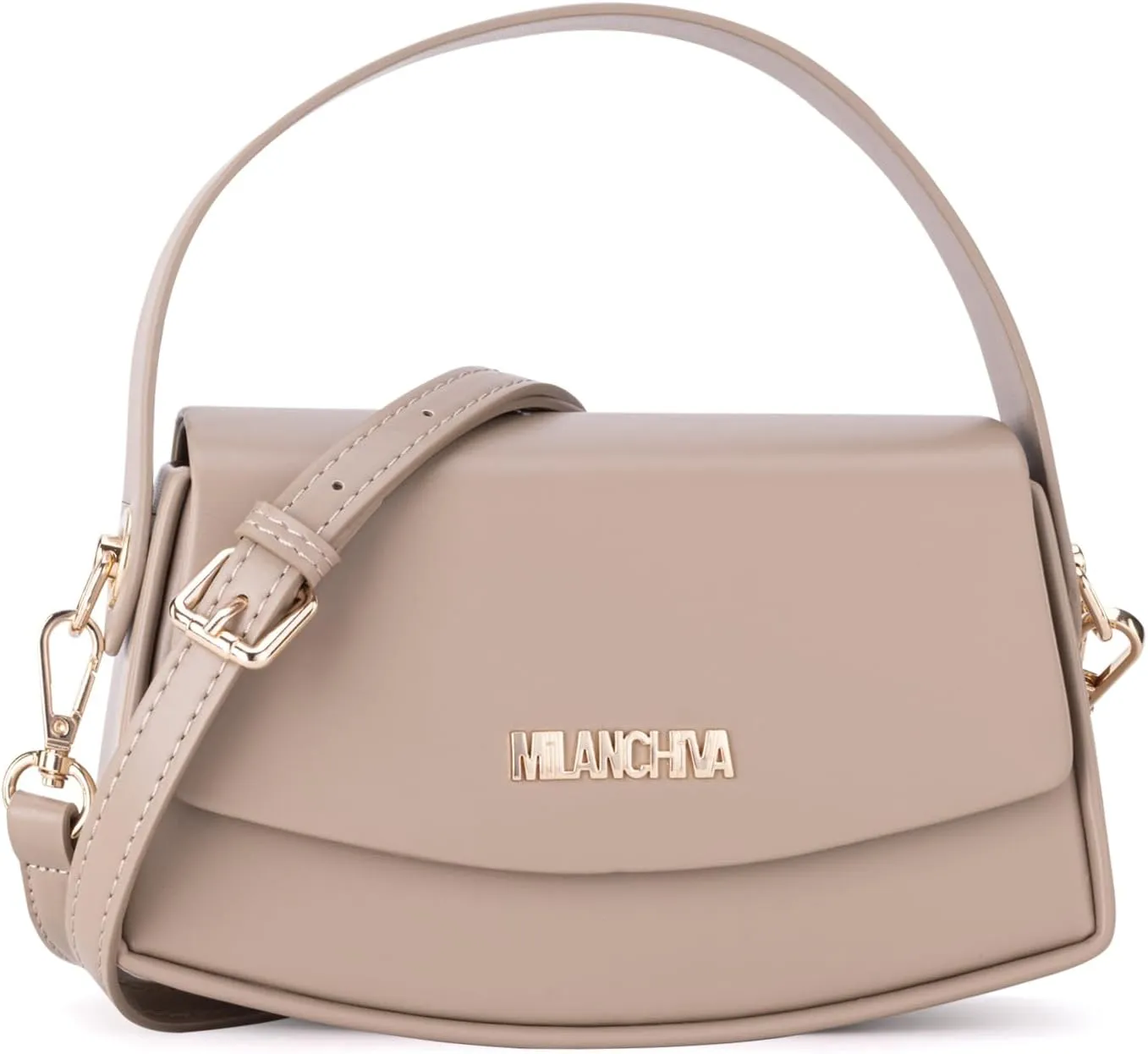 Milan Chiva Mini Top Handle Purses for Women Small Cute Clutch Bags