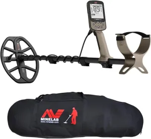 MINELAB X-Terra Elite Bundle, Waterproof, All Terrain Coin & Treasure Metal Detector for Adults, Multi-IQ Precision Targeting with Simultaneous Multi-Frequency Technology, Included Handheld Carry Bag