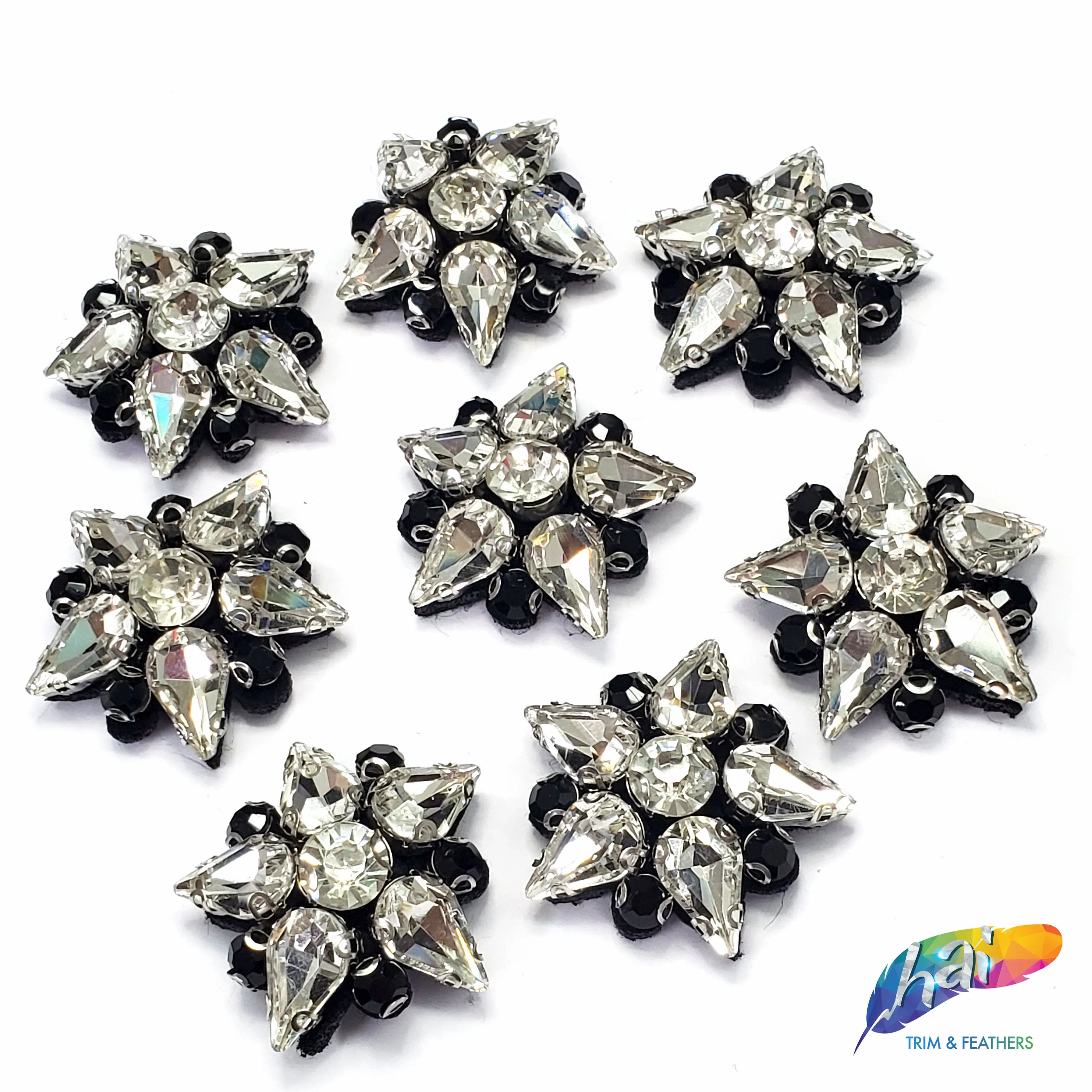 Mini Star Rhinestone Appliques (sold per piece), BA-083