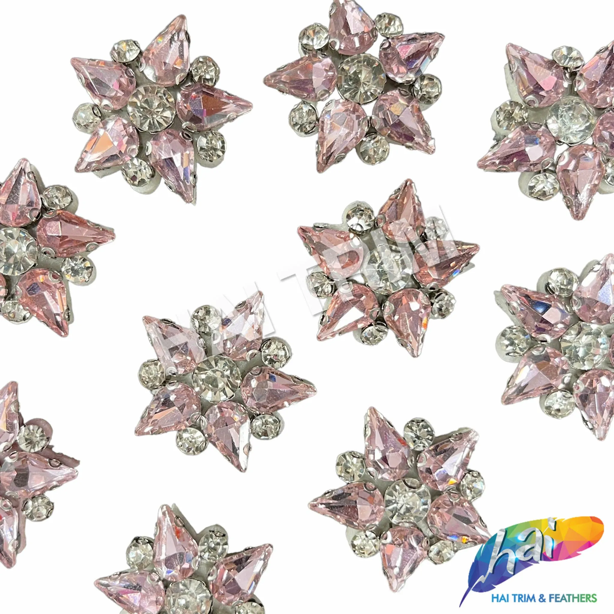 Mini Star Rhinestone Appliques (sold per piece), BA-083