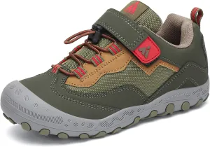 Mishansha Boy's Girl's Hiking Shoes Low Top Sneakers Outdoor Trekking Walking Climbing Running Shoes