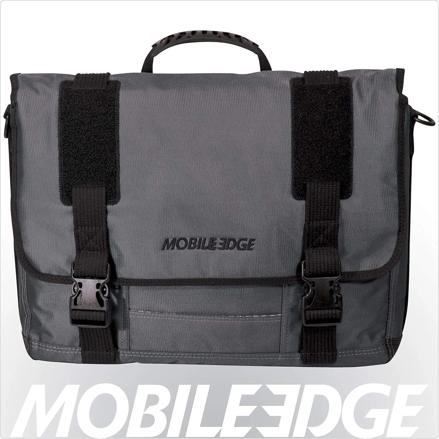 Mobile Edge Laptop Messenger Bag for Men and Women, Fits Up To 17.3 Inch Laptops, Graphite, MEGME
